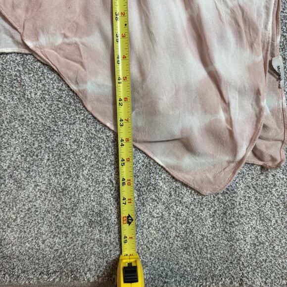 Boho Kimono Duster Shibori Tie Dye Womens One Size Flowy Romantic Chic Ethereal - Picture 4 of 5